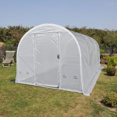 <strong>Serre de Jardin Pieds Droits CAPUCINE</strong><br/>Largeur 3 m