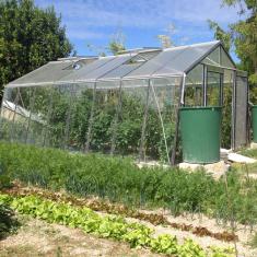 <strong>Serre en Verre ACD S208H</strong><br/> - 3,80 x 5,93 M - Parois inclinées