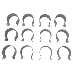 <strong>Clips de fixation en acier zingué pour serre </strong><br/> - D. 40mm