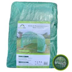 <strong>Bâche de remplacement 140 gr/m²</strong><br/> pour Serre Tunnel 6 m²