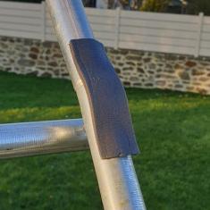 Adhésif Anti-Chaleur Gris pour Structure de Serre - Longueur 75 mètres