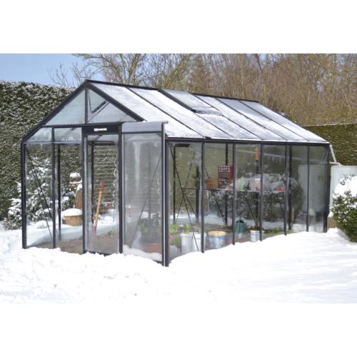 Serre en Verre ACD R306H Laquée - 3,09 x 4,45 M - Parois droites