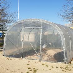 Serre Tunnel de Jardin 16 m2 - 4x4M - CAMPANULE