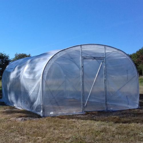 Serre Tunnel de Jardin 16 m2 - 4x4M - CAMPANULE