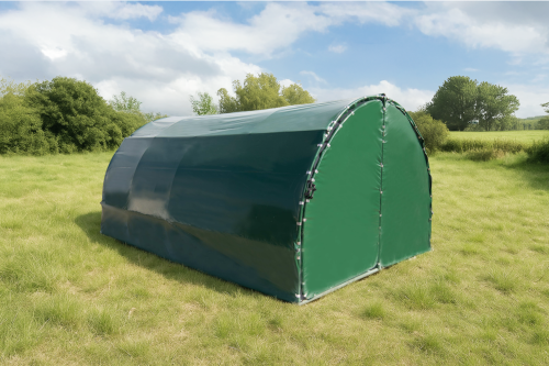 <strong>Abri ELENA</strong><br/> 3x4 m - 12 m² - Arceaux Ø 32 mm