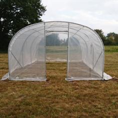 Serre Tunnel de Jardin 16 m2 - 4x4M - CAMPANULE