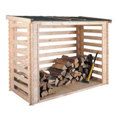 Abri Bûches + Plancher - 3,5 m3