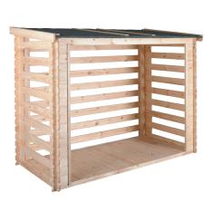 Abri Bûches + Plancher - 3,5 m3