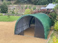 <strong>Abri FLOREA</strong><br/>2x3 m - 6 m² - Arceaux Ø 25 mm