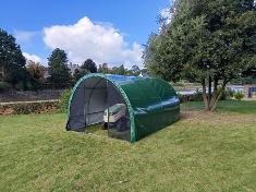 <strong>Abri FLOREA</strong><br/>3x6 m - 18 m² - Arceaux Ø 25 mm