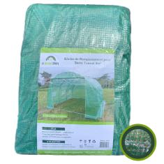 <strong>Bâche de remplacement 140 gr/m²</strong><br/> pour Serre Tunnel 9 m²