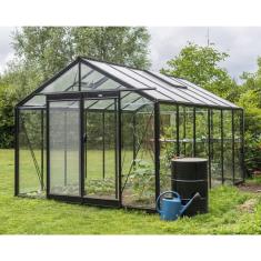 <strong>Serre en Verre ACD R307H Black Line</strong><br/> - 3,09 x 5,19 M - Parois droites