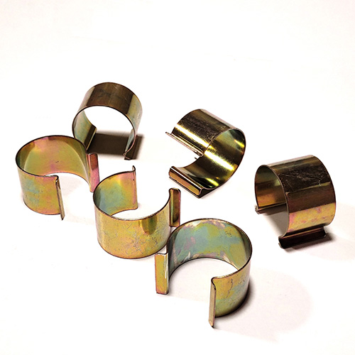 <strong>Clips de fixation pour serre en acier nickelé</strong><br/> - D. 60mm