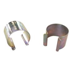 <strong>Clips de fixation en acier nickelé pour serre </strong><br/> - D. 32mm