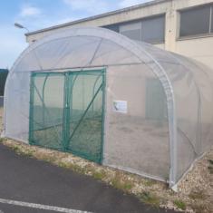 Serre Tunnel de Jardin 20 m2 - 5x4M - Tulipe
