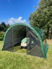 <strong>Abri FLOREA</strong><br/>3x6 m - 18 m² - Arceaux Ø 25 mm